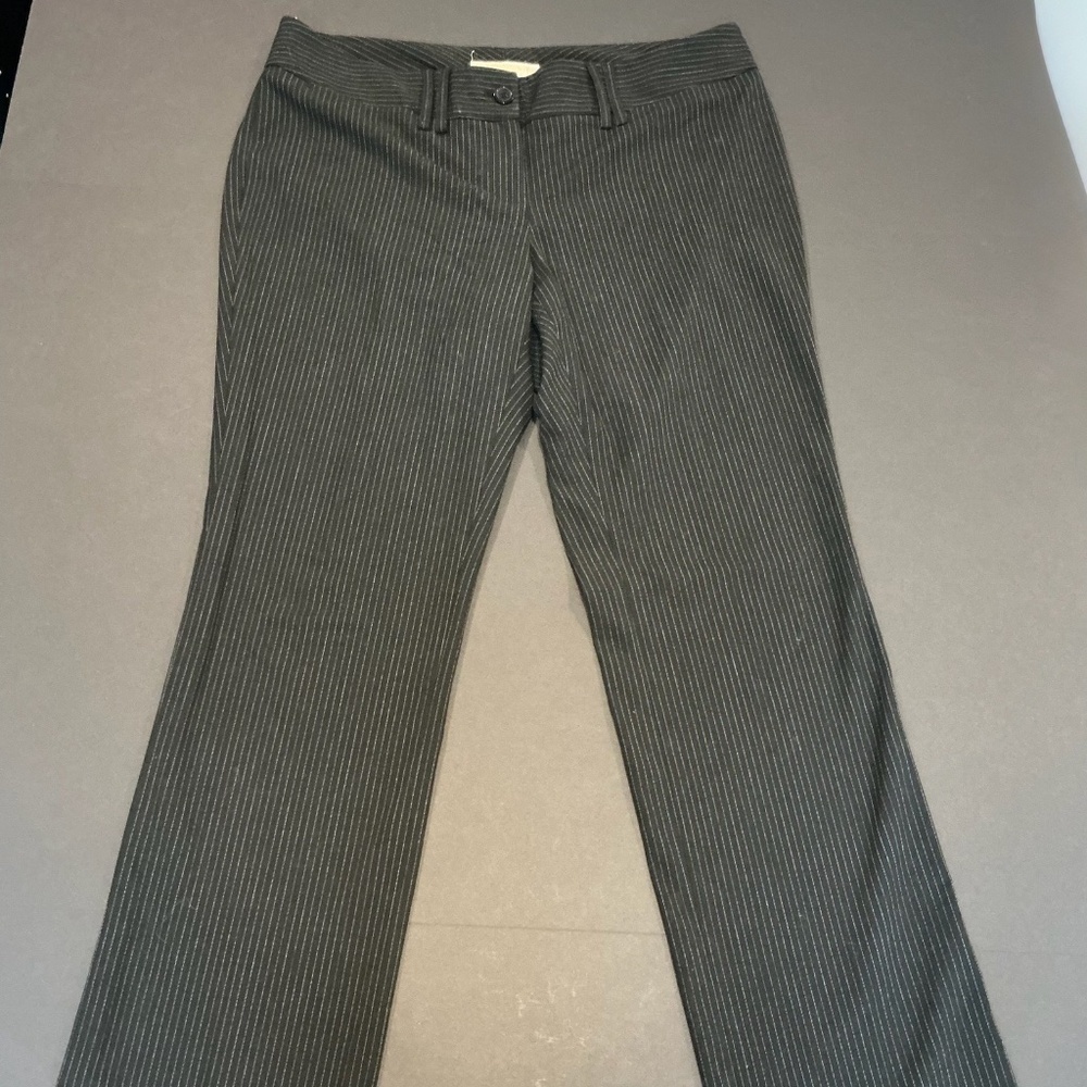 Michael Kors Black Pinstripe Dress Pants Size 8